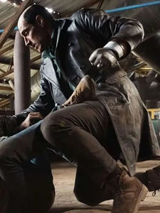 diablo marko zaror leather coat.