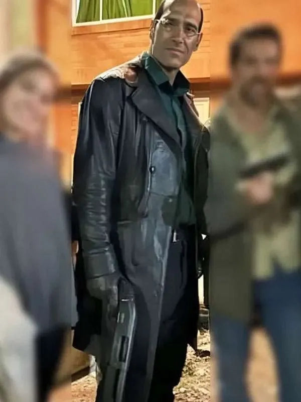 diablo marko zaror leather coat.