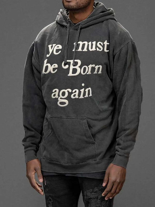 drake you must be born again hoodie
