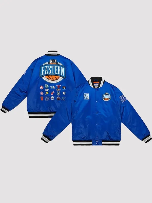 Eastern Conference Mitchell & Ness Satin Jacket