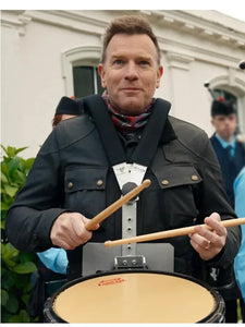 ewan mcgregor long way home s01 black jacket