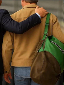 f1 the movie 2025 brad pitt suede leather jacket...
