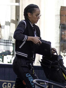 fast and furious 9 nathalie emmanuel jacket