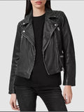 ginny and georgia s03 georgia miller black leather jacket.