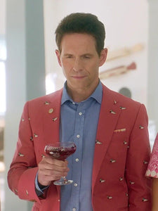 Glenn Howerton Sirens Pink Blazer