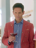 Glenn Howerton Sirens Pink Blazer