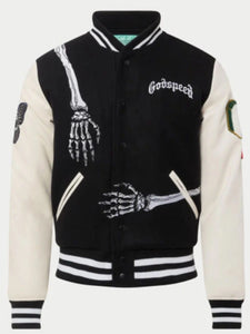 godspeed varsity jacket....