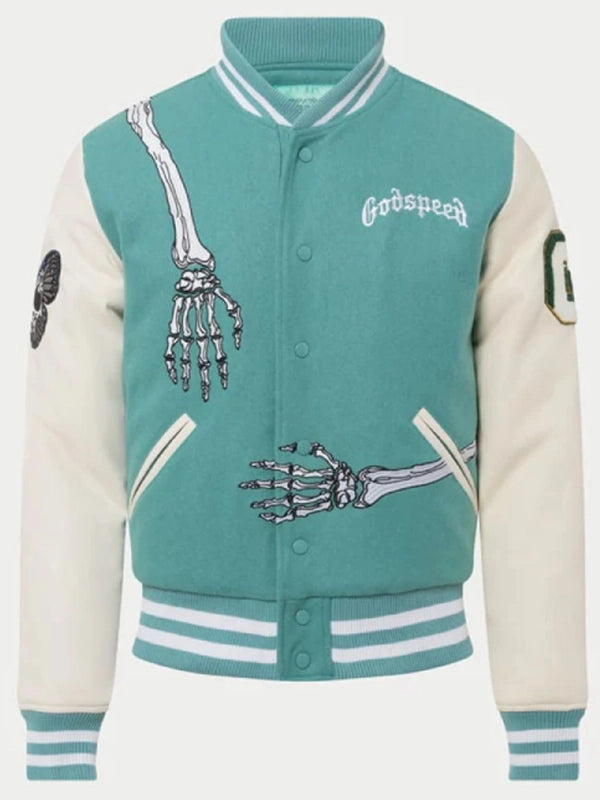 godspeed varsity jacket..