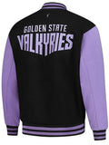 golden state valkyries fisll eclipse varsity jacket..