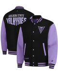 golden state valkyries fisll eclipse varsity jacket