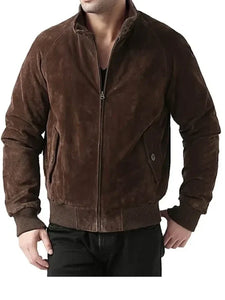 gta iv niko bellic brown leather bomber jacket.