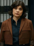 gwyneth keyworth death valley brown blazer..