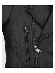 hailey bieber leather jacket.