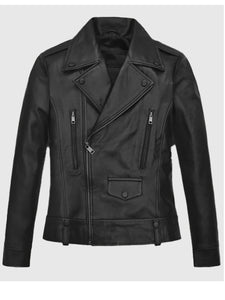 hailey bieber leather jacket