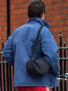 harry styles london blue cotton jacket
