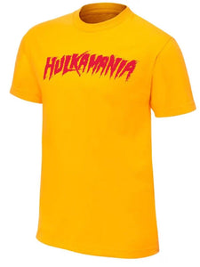 hulk hogan hulkamania t-shirt.