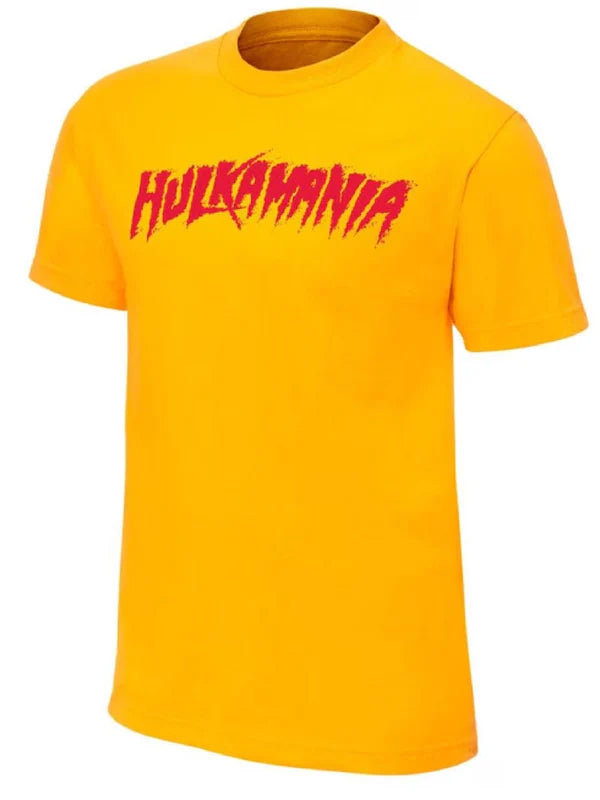 hulk hogan hulkamania t-shirt.