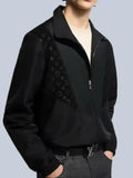 jay z paris fashion week black jacket.