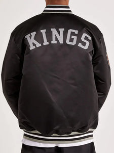 la kings throwback black jacket.