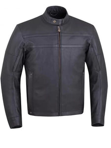leather motor cycle jacket for mens