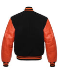 mens black varsity jacket.