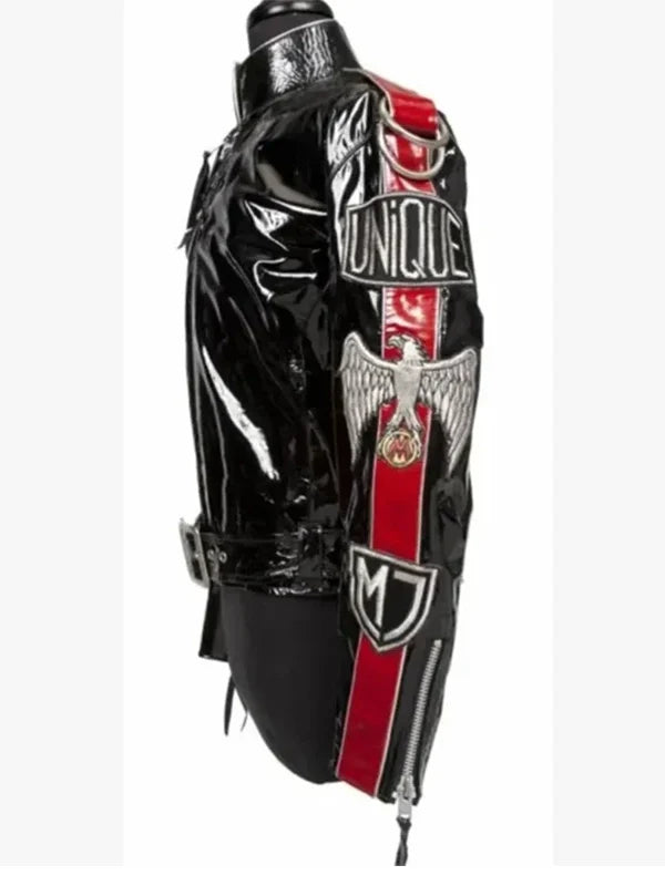 michael jackson persian eagle leather jacket..