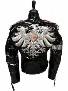 michael jackson persian eagle leather jacket...