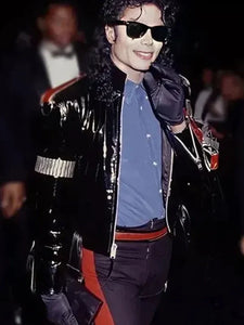 michael jackson persian eagle leather jacket