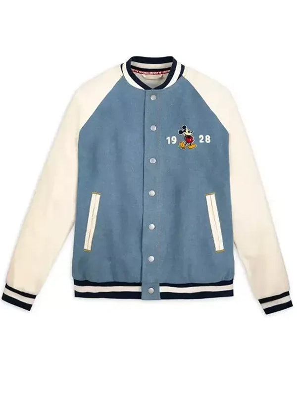 mickey mouse disney varsity jacket