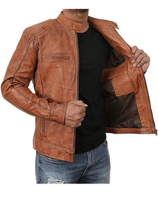 moto racer biker jacket.