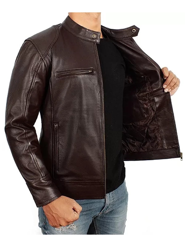 moto racer biker jacket...