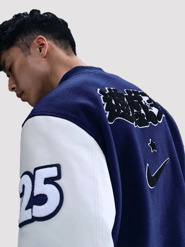 nike x yu gi oh varsity jacket.