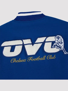 ovo x chelsea football club .varsity jacket....