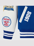 ovo x chelsea football club varsity jacket...