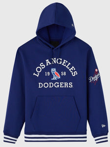 ovo x new era x los angeles dodgers hoodie..