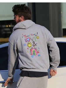 patrick schwarzenegger i love la hoodie