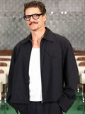 pedro pascal the fantastic four first steps black jacket.