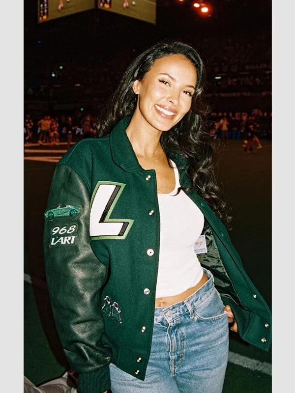 product maya jama varsity jacket