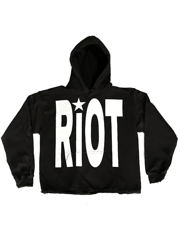 riot hoodie....