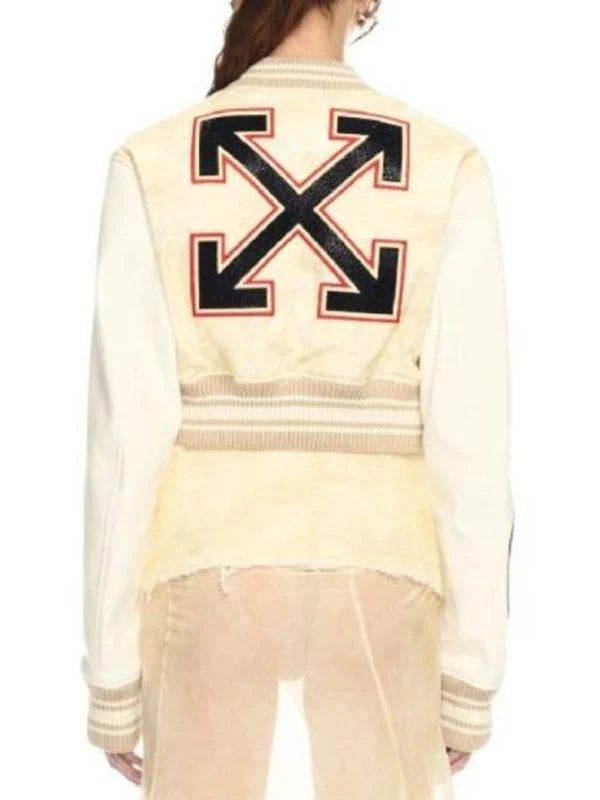 rita ora nyc varsity jacket..