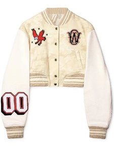 rita ora nyc varsity jacket..