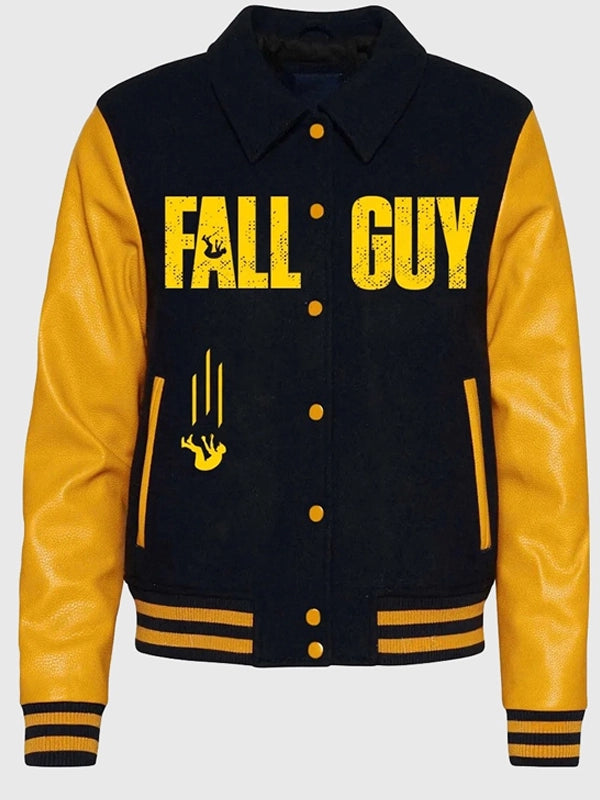 ryan gosling the fall guy letterman varsity jacket.
