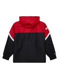 san francisco 49ers tie breaker anorak half zip jacket.
