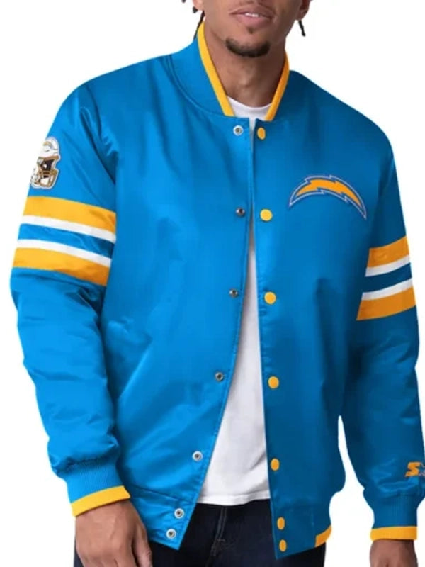 scout i los angeles chargers jacket
