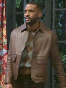 sean freeman beyond the gates brown leather jacket