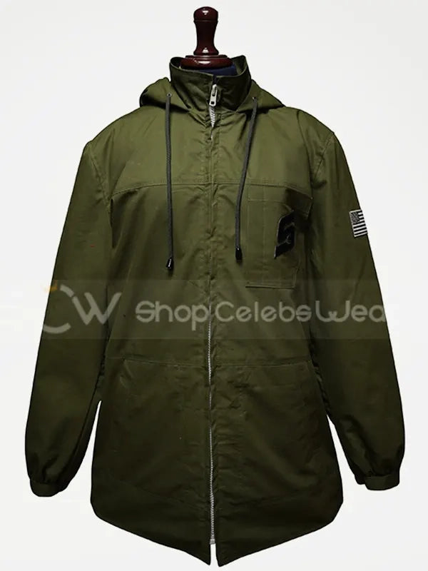 snap on jacket..