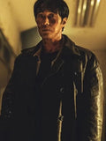 so ji seob mercy for none s01 black leather coat.