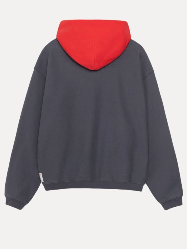 stussy two tone hoodie..