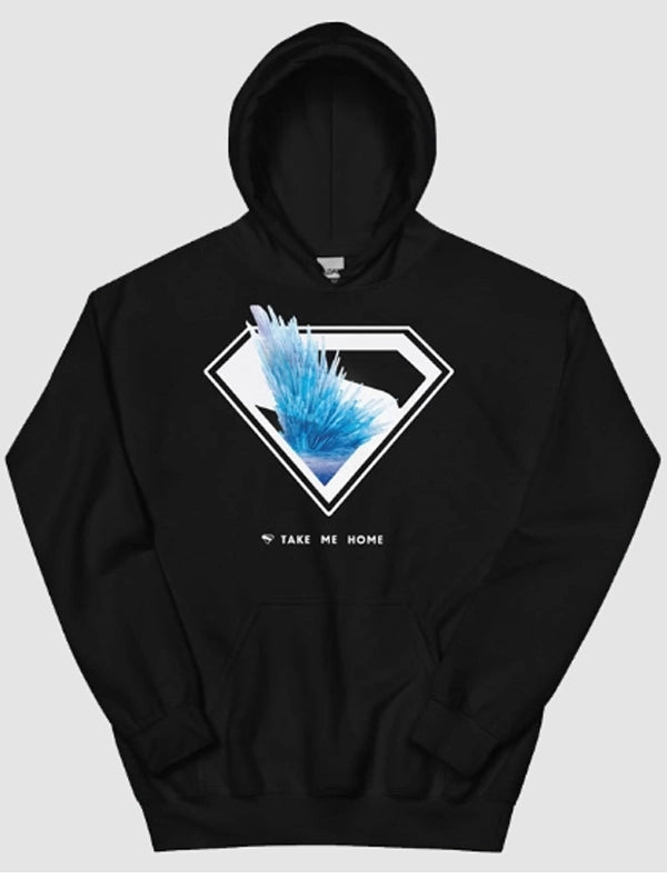 superman 2025 fortress of solitude hoodie