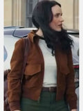 superman lois lane suede leather jacket. 